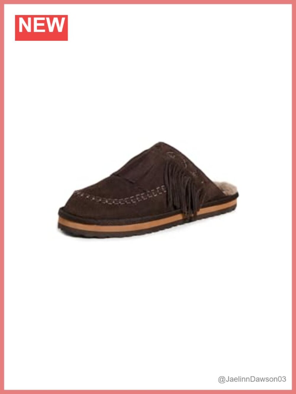 Free People Fallon Fringe Mules Suede Moc Toe Slip On Women's Shoes
